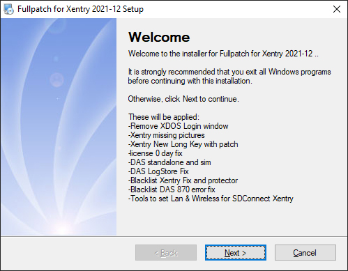 Free download FullFix-Xentry-2021-12 v3