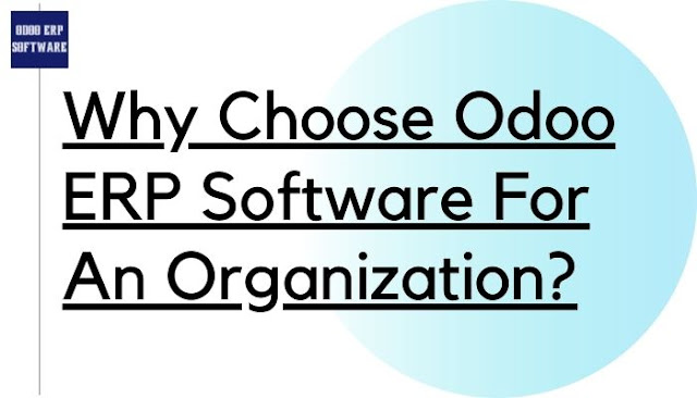 Why Choose Odoo ERP Software For An Organization?