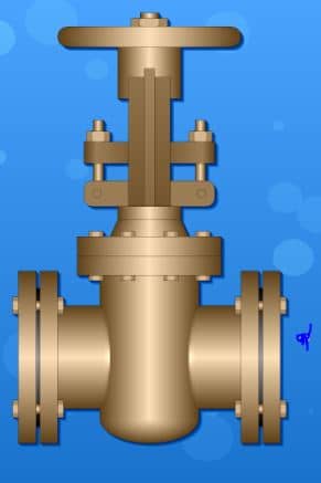 sluice valve