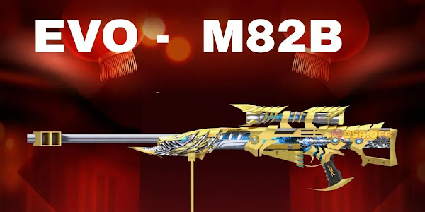 Garena Free Fire New Upcoming Evo Gun Skin M82B in 2022