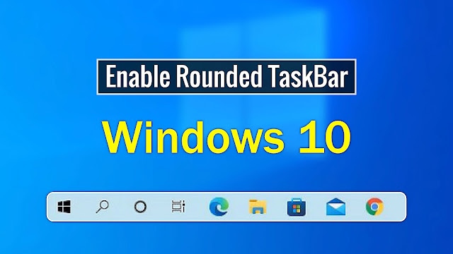 How to enable rounded corners in windows 10