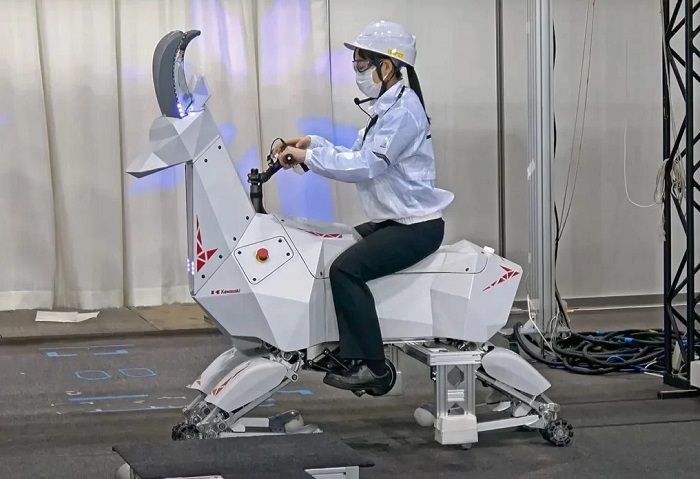 Kawasaki Robotic Goat That You Can Ride