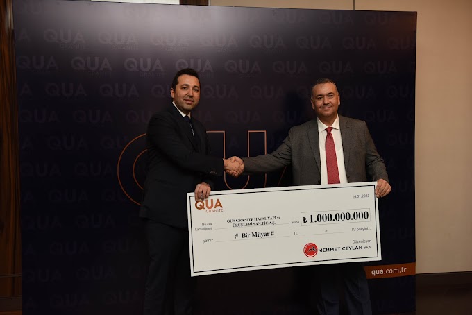 ​Qua Granite’ten 1 Milyar Tl’lik Rekor Satış