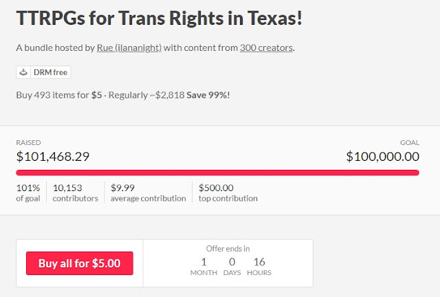 TTRPGs for Trans Rights in Texas!