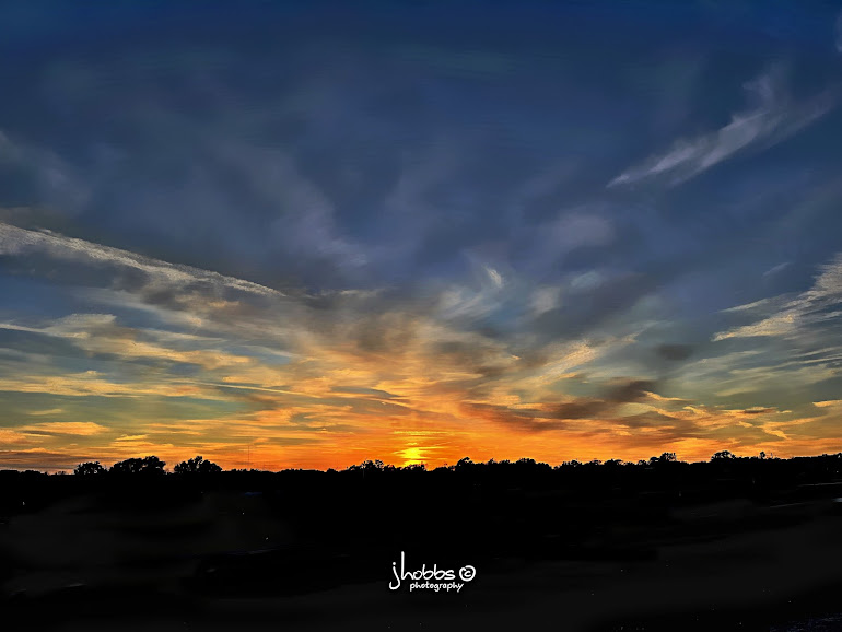 Brazos County Texas Sunset