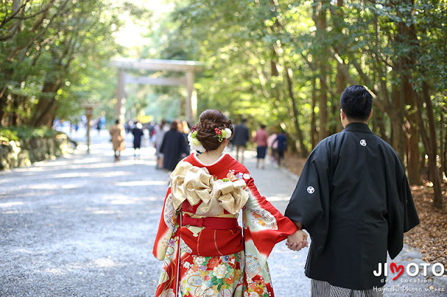 伊勢で前撮り撮影