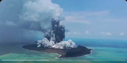 Ισχυρή έκρηξη του ηφαιστείου Τόνγκα στον Ειρηνικό - Προειδοποίηση για τσουνάμι