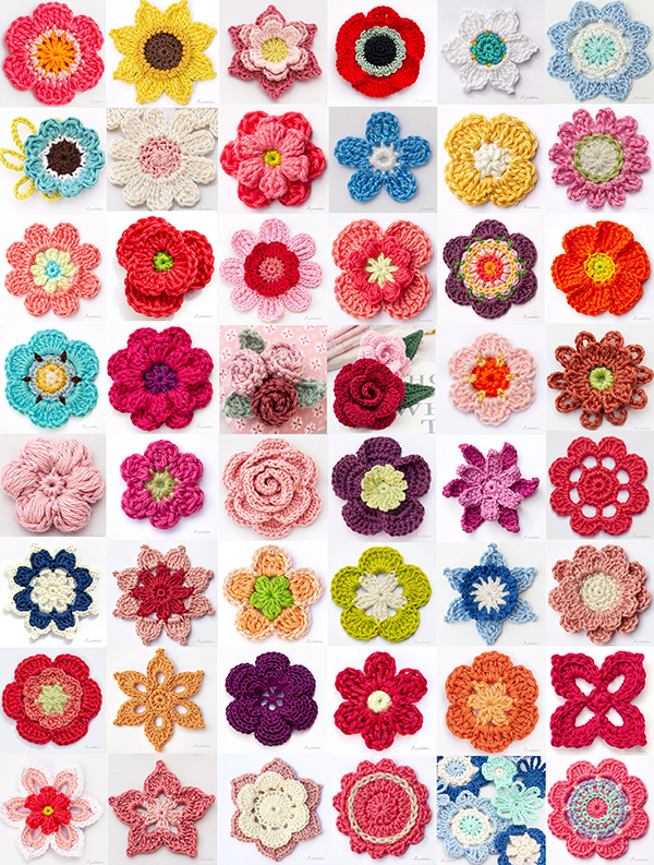 #Crochet_Flowers_2020 challenge