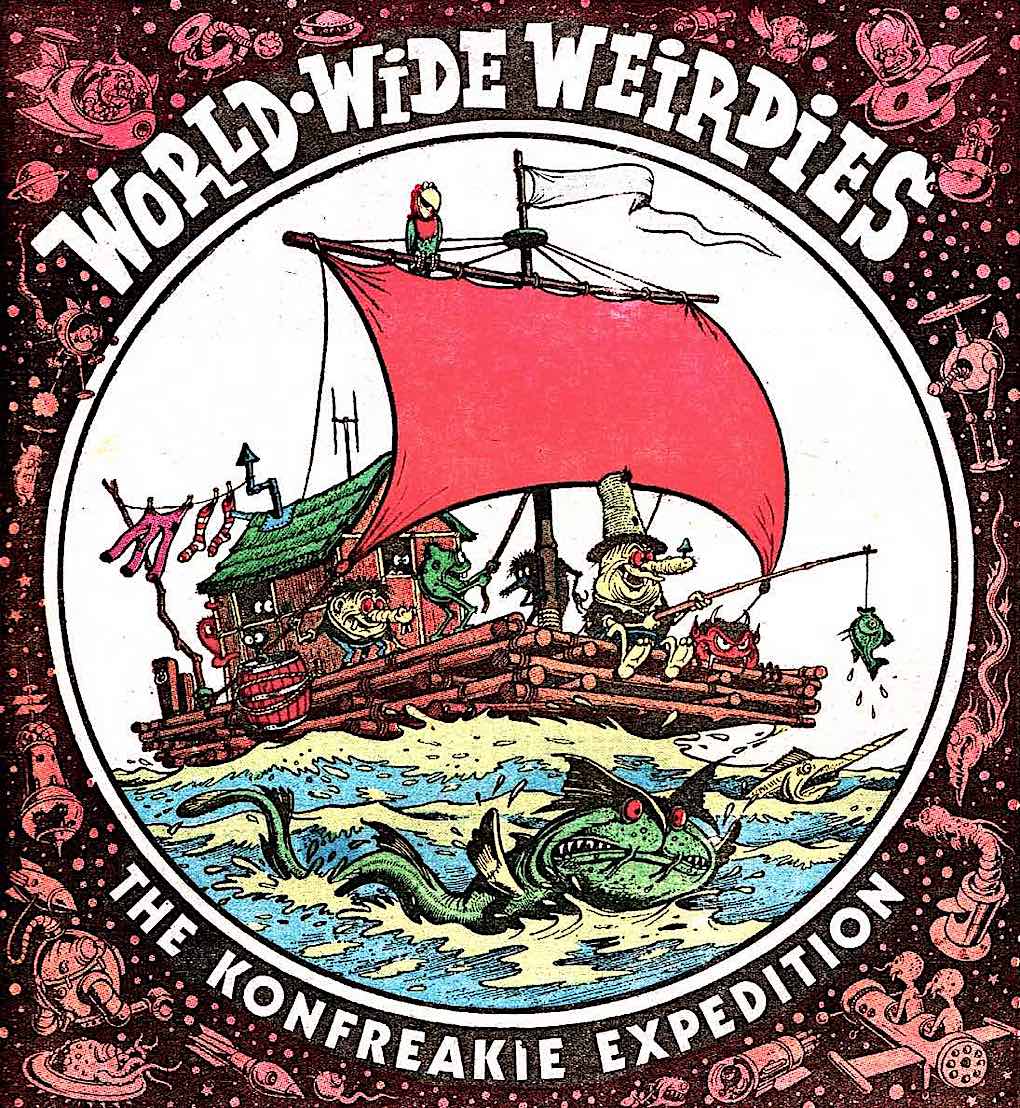 from Ken Reid's 1970s "Weirdies" series, The Konfreakie Expedition