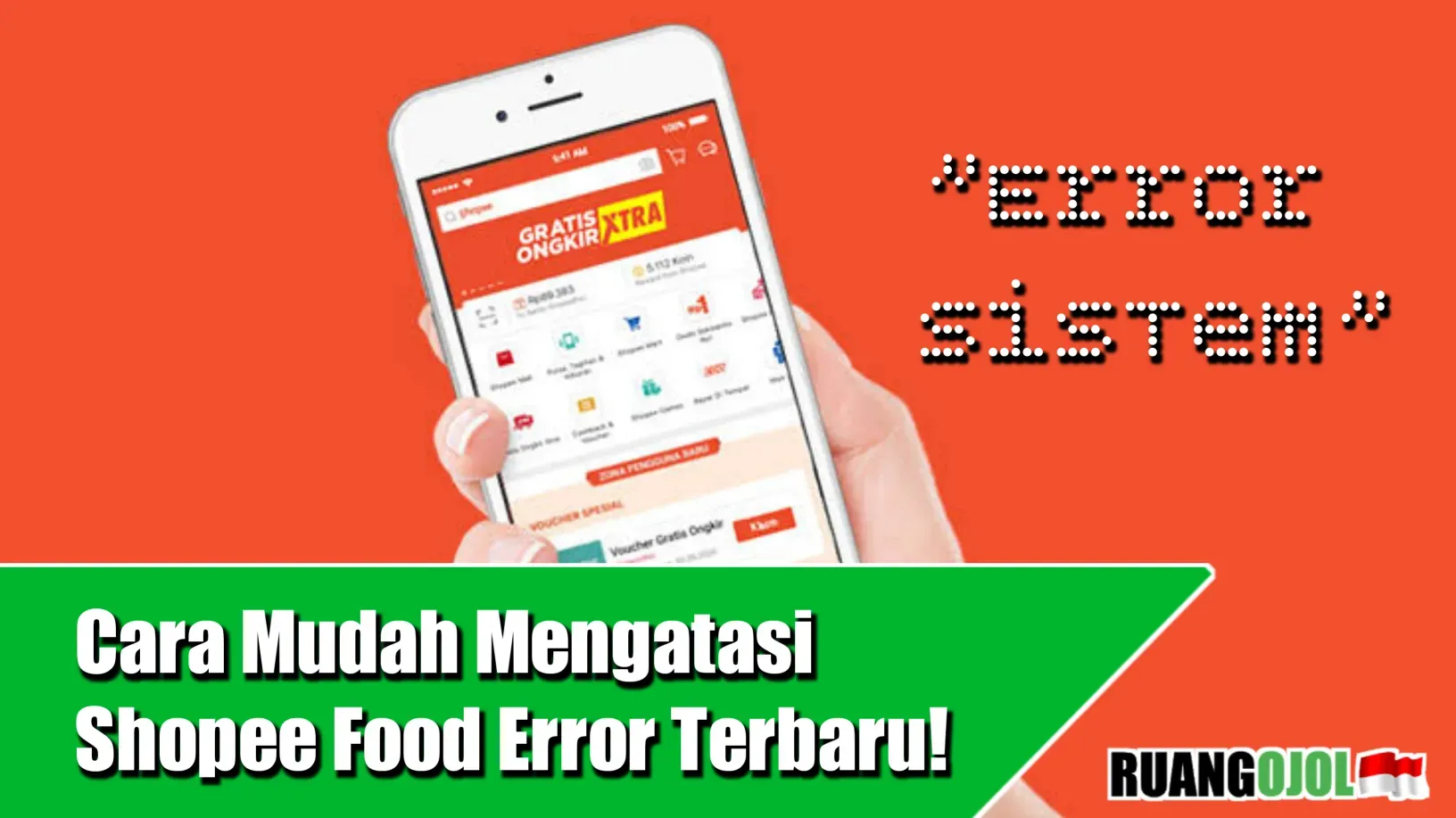 Cara Mengatasi Shopeefood error