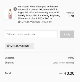 BuyWow Freebie Shampoo