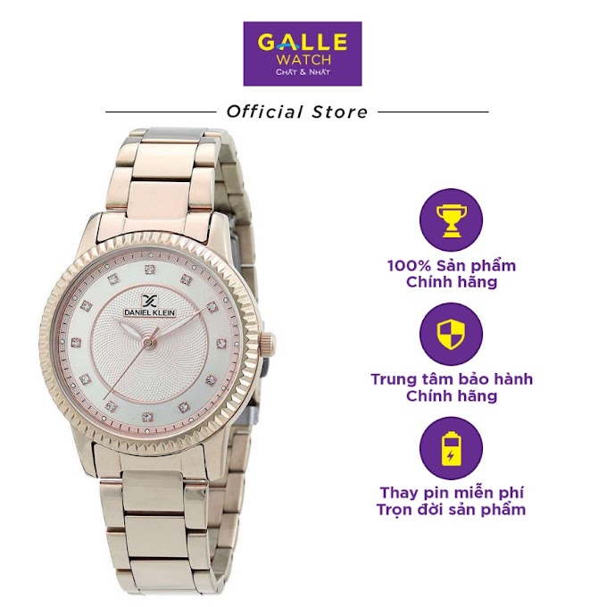 Mall Shop [ donghogallewatch ] Đồng hồ nữ Daniel Klien Premium DK.1.12262 dây kim loại chính hãng, thời trang sang trọng cao cấp, phân phối Galle Watch