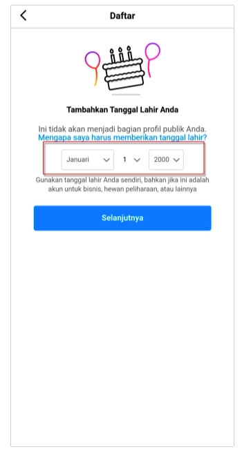 Cara membuat akun ig di browser chrome