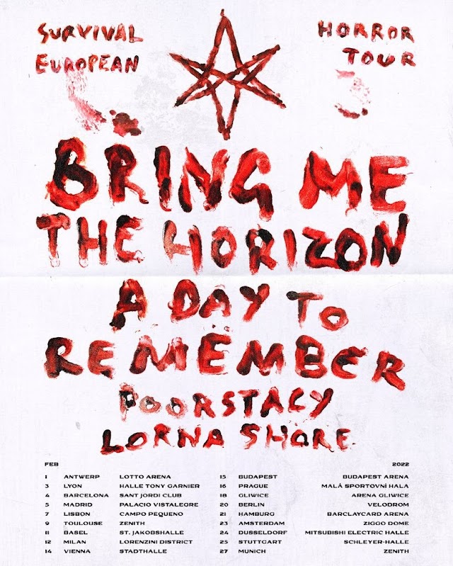 Bring Me The Horizon adiam concerto em Lisboa para 2023