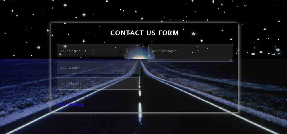 Add contact us Form information