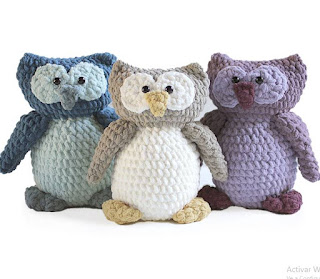 PATRON GRATIS BUHO AMIGURUMI 49286 🦉