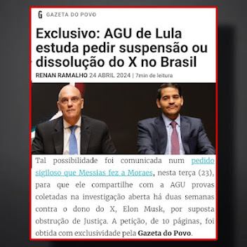 "Grotesca instrumentalização política da AGU"