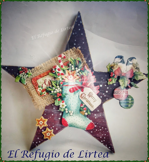 ESTRELLA CON DIE CUTS