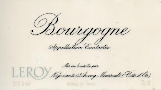 Bourgogne Blanc(Regionales)　1996’