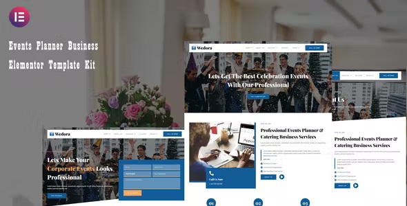 Best Events Planner Business Elementor Template Kit