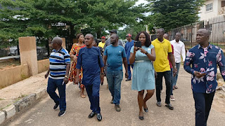 Tour of Enugu State Housing Development Authority Facilities Across Enugu by the General Manager 