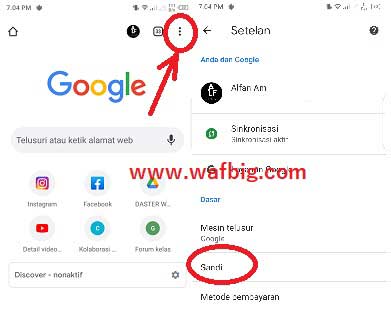 Cara Menghapus Password Facebook Yang Tersimpan di Google Chrome