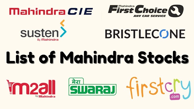 List of all Mahindra Stocks (NSE: TECHM)