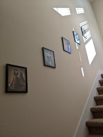 Princess Lithographs going up the stairs