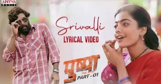 Srivalli Lyrics (Hindi) - Pushpa | Allu Arjun