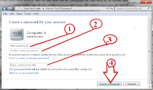 How to Lock Computer with password? How to set password on laptop/Computer ? Computer me password kaise lagate hain