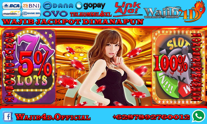 WAJIB4D SITUS JUDI SLOT ONLINE TERPERCAYA SERVICE 24JAM NONSTOP