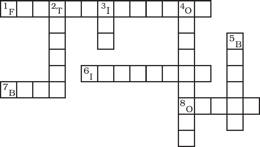 Chapter 9 - Reproduction in Animals Crossword Puzzle