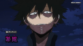 ヒロアカ アニメ 3期3話 荼毘 Dabi 轟燈矢 Todoroki Toya CV.下野紘  | 僕のヒーローアカデミア41話 林間合宿 My Hero Academia