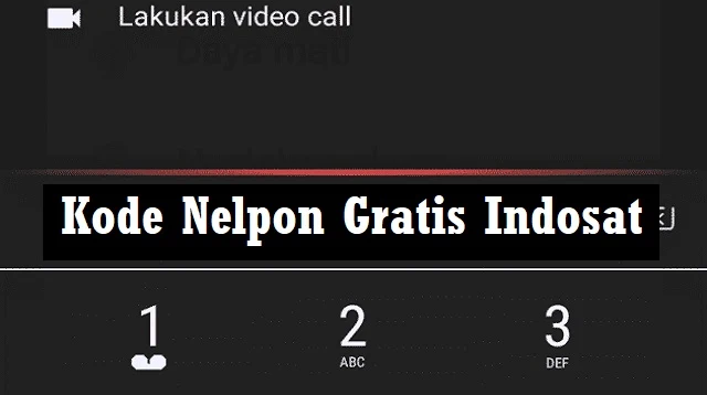 Kode Nelpon Gratis Indosat