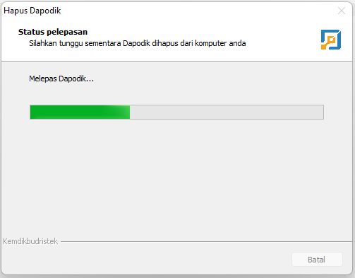 proses uninstall dapodik 2022