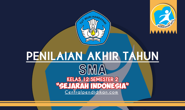 Contoh Soal PAT Sejarah Indonesia Kelas XII SMA 2021/2022 Semester 2