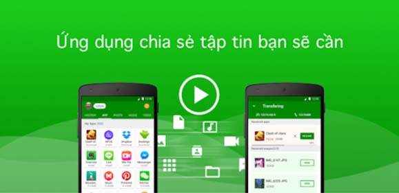 Ứng dụng Xender: Chia sẻ file, nhạc & dữ liệu a1