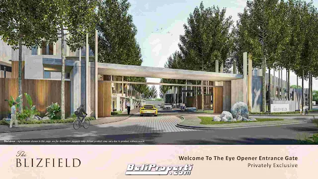 cluster blizfield bsd city