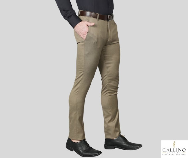 Texture Trousers for Men