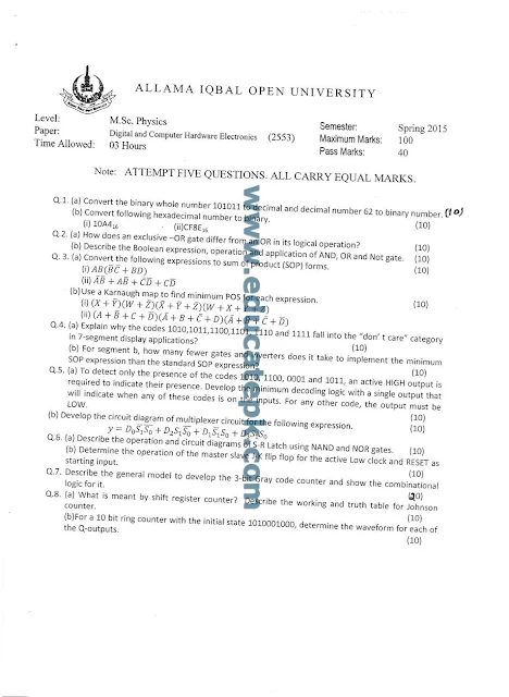 aiou-past-papers-msc-physics-2553