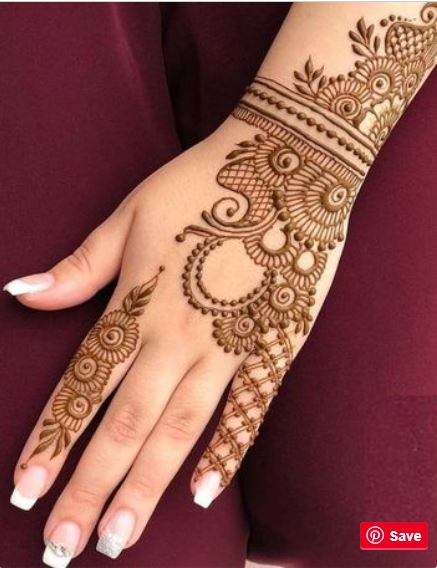 LADIES MEHNDI DESIGN: Latest Mehndi Designs in 2022