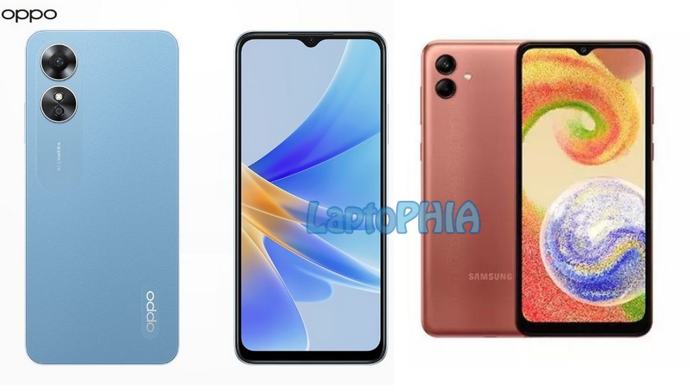 Duel Oppo A17 vs Samsung Galaxy A04s : appareil photo 50MP et même prix, lequel choisir ?