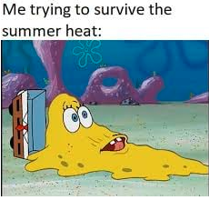 Top 10 list of heat funny hot weather memes