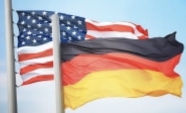 Fahnen Deutschland USA