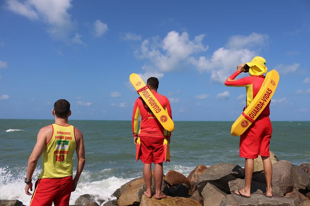 Corpo de Bombeiros registra 72 salvamentos em Praia do RN