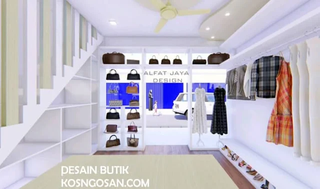 contoh desain butik sederhana