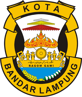Logo / Lambang Kota Bandar Lampung - Latar (Background) Putih & Transparent (PNG)