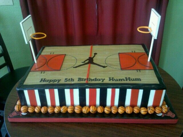 basketball cakes ideas