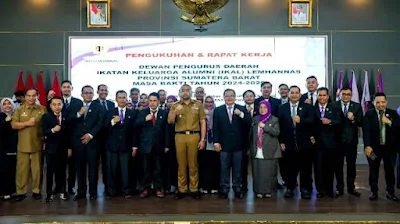 Plt Gubernur Audy Joinaldy Yakini Ikal-Lemhannas Sumbar akan Berkontribusi Besar bagi Kemajuan Daerah