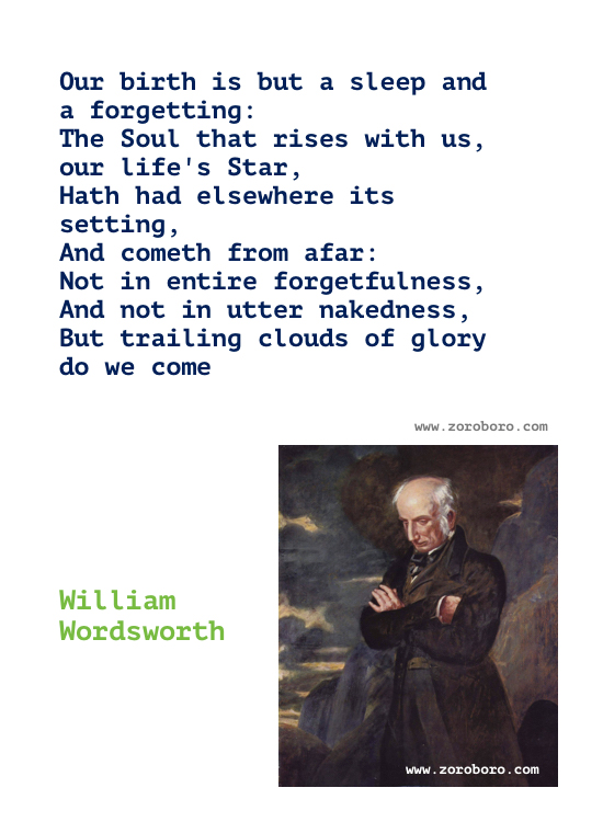 William Wordsworth Quotes. William Wordsworth Poems, Poetry. William Wordsworth Books Quotes. Poems by William Wordsworth